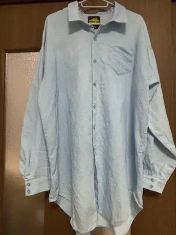 BANANA FISH 라이트 블루 롱 셔츠 ASH LYNX 아쉬 링크스