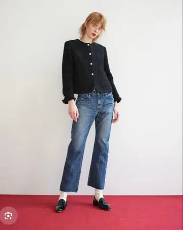 THE SHINZONE 더신존 컷오프 데님 34