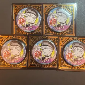 위치워치 세이미야 텐류 생일 캔뱃지 2024 5개