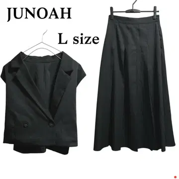 인기 새상품급 주노아 숏 베스트 & 플리츠 스커트 셋업 깔끔한