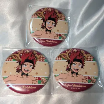 키리시마 에이지로 크리스마스 캔뱃지 3개