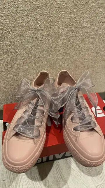 CONVERSE x earth ALL STAR PLTS 스니커즈 핑크