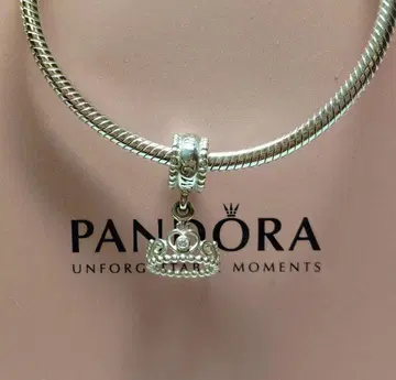 PANDORA 판도라 참 실버 프린세스티아라