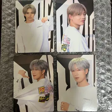 MAZZEL 마제베야 포토 카드 트레이딩 카드 4장 세트