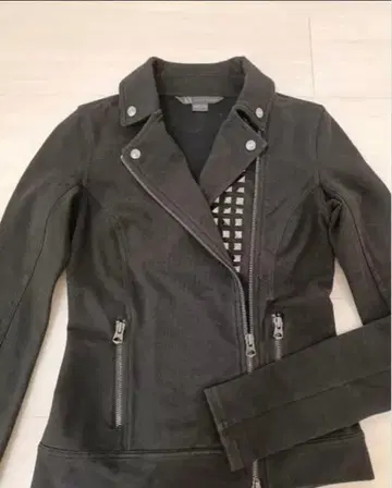 AIX 라이더 자켓 y2k 스터드