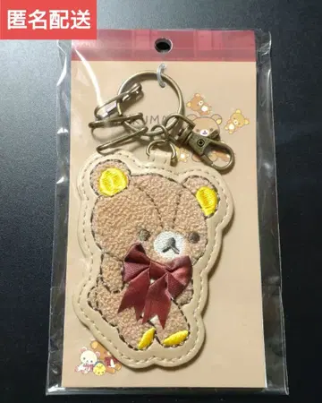 리락쿠마 키링  리락쿠마 자수 리본