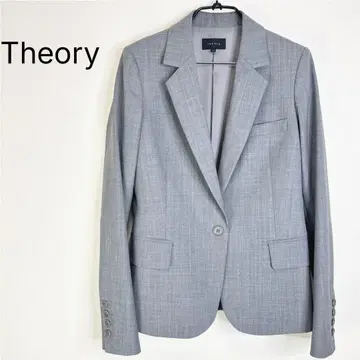 띠어리 울 블렌드 원단 테일러드 자켓