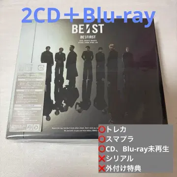 BE:ST BE:FIRST LIVE반 2CD+Blu-ray