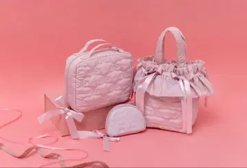 Maison de FLEUR 리본 bag 3세트