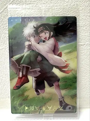 HUNTER x HUNTER 이타쟈가 카드 키루아 & 아르카