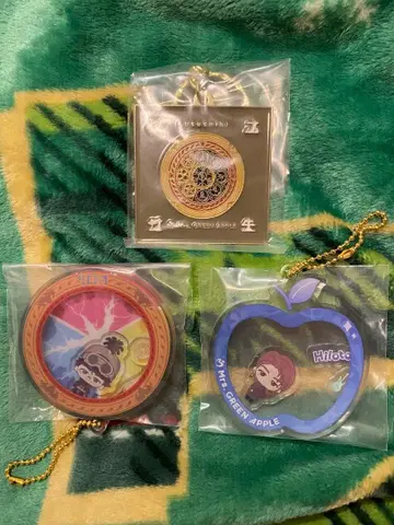 Mrs. GREEN APPLE 제일복권 E상 아크릴 참 3종