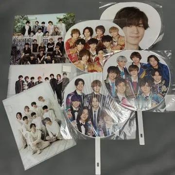 Hey! Say! JUMP 점보 부채 클리어 파일 묶음 판매