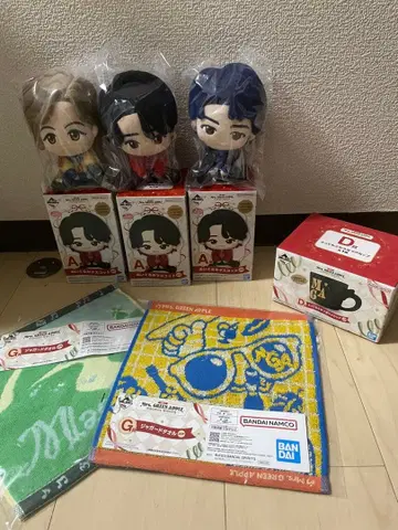 Mrs. GREEN APPLE 제일복권 상위상 세트 타월 포함