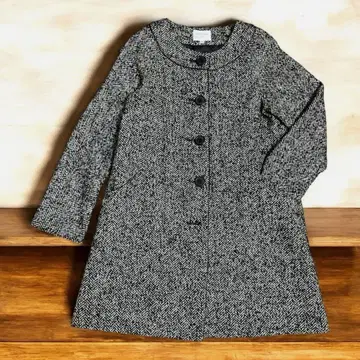 마리끌레르 마리끌레르 버스 노카라 코트 트위드 9호