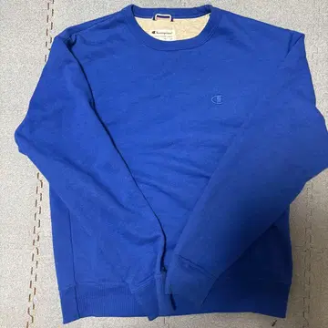 Champion 파랑 맨투맨 M 사이즈