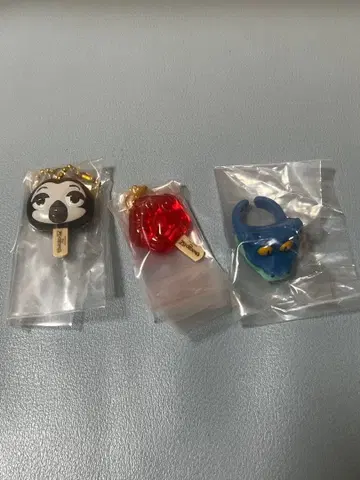 주토피아 가챠가챠 반지 세트