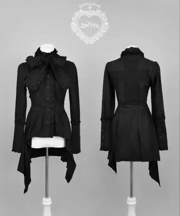 DimMoire 이레헴 리본 블라우스 블랙