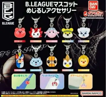 B.LEAGUE 마스코트 메지루시 액세서리 전 10종 컴프 가챠
