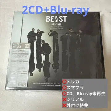 BE:ST BE:FIRST MV반 2CD+Blu-ray