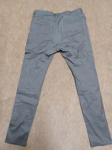 Semanticsdesign 그레이 실버 스키니 팬츠