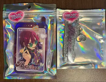 앙스타 사에구사 이바라 폴더폰 아크릴 스탠드 네임 키링