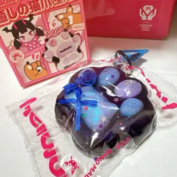 Mellojoy 메로조이 스퀴즈 힐링 고양이 손톱 갤럭시