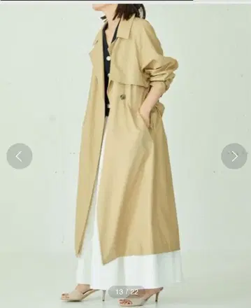 BABYLONE 릴랙스 트렌치코