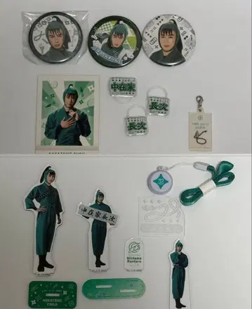 닌뮤 나카자이 초지 아크릴 스탠드 파샤코레 캔뱃지 세트