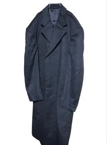 [ Avant ] 캐시미어 블랙 롱 기장 체스터 코트 3L