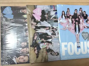 hearts2hearts Focus 앨범 미개봉 새상품 3점 세트