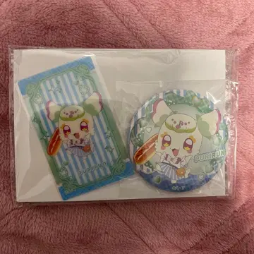 너와 아이돌 프리큐어 로삐 한정판 쁘륄른 아크릴 스탠드 캔뱃지 로손