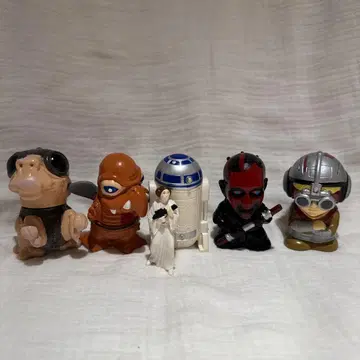 스타 워즈 캐릭터 피규어 세트