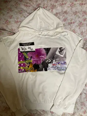 rovtski AFYF 그래픽 프린트 후드티