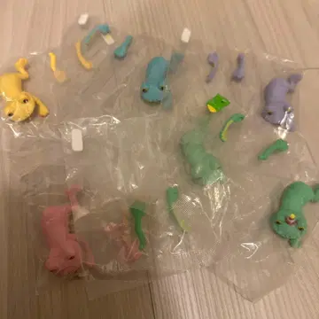 모든 것이 무기력해진 개구리 마스코트 6종 세트 피규어 시크릿