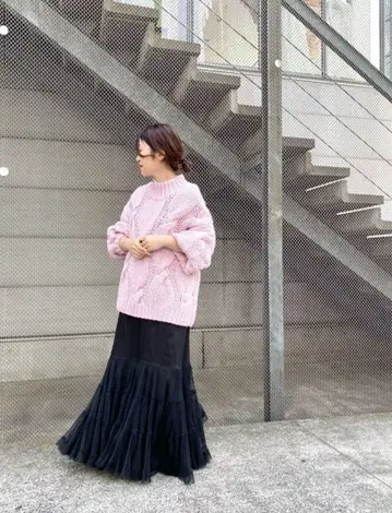 WhimGazette 핸드 케이블 풀오버