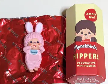 HIPPERS Monchhichi 히퍼스 몽치치 침탄 핑크