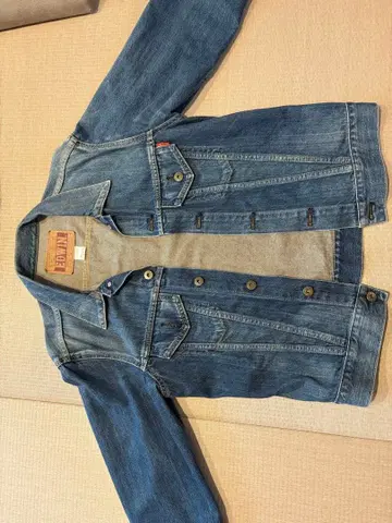 인디고 데님 자켓 M 사이즈