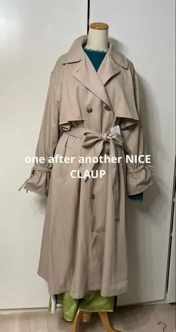 택 포함 one after another NICE CLAUP 트렌치