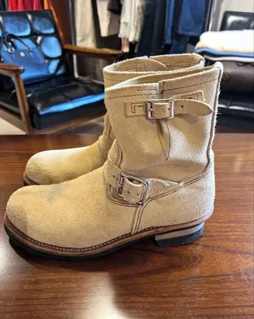 Red wing 2965 스웨이드 숏 엔지니어 9.5D