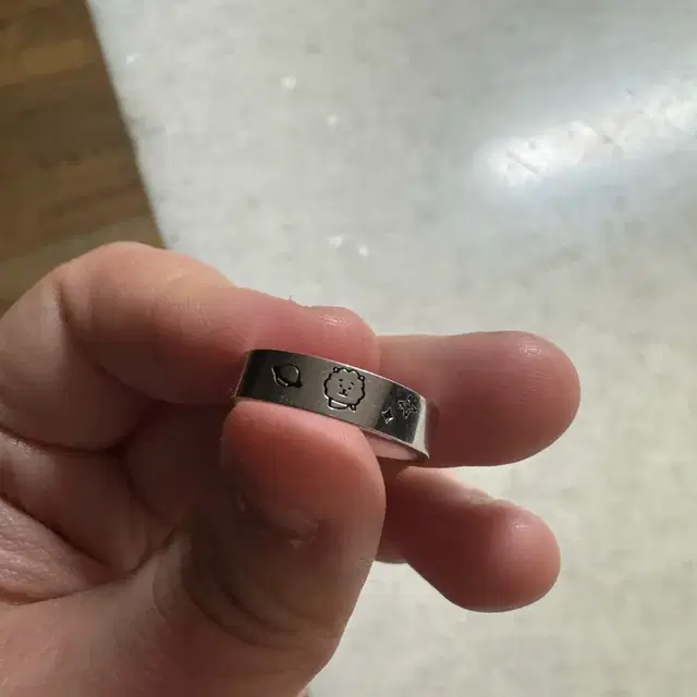 BT21 ost 콜라보 은반지 알제이 RJ