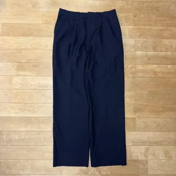 90s 슬랙스 빈티지 구제 의류 블랙 스트레이트