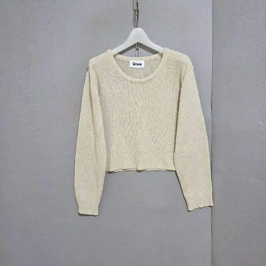 Grove EDEN COMBI KNIT (GREY) #그로브니트,#그로브,#grove,#그로브