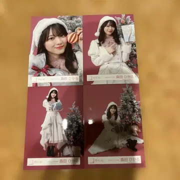 사쿠라자카46 모리타 히카루 산타 의상 풀 컴프 세트