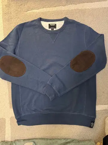 TODD SNYDER 네이비 니패치 맨투맨 M