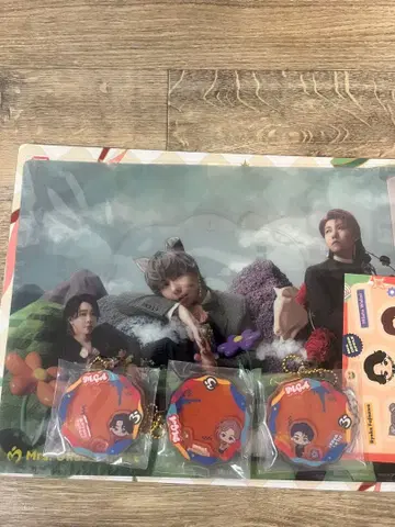 미세스 제일복권 아크릴 참 클리어 파일 오오모리 모토키