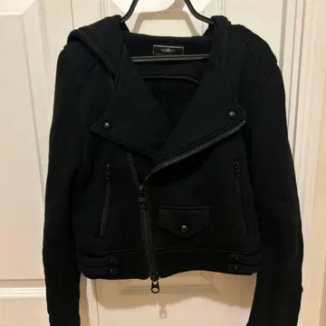 GRACE CONTINENTAL 후드 부착 라이더스 펑크 y2k