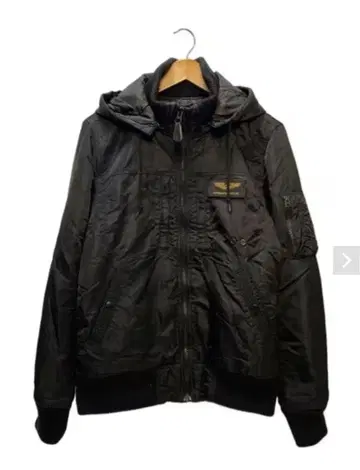 ALPHA INDUSTRIES 플라이트 자켓 블랙 밀리터리