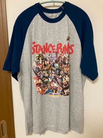 STANCE PUNKS 래글런 T셔츠
