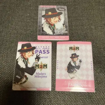 MaM 클리어 포토 카드 3장 세트