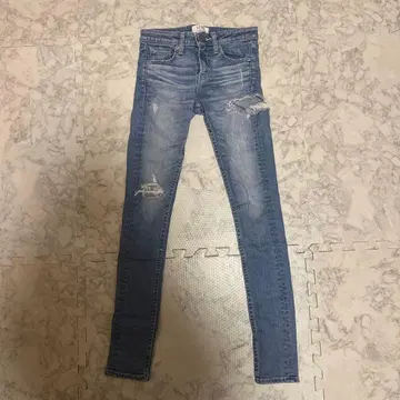 GYDA 데미지 스키니 청바지